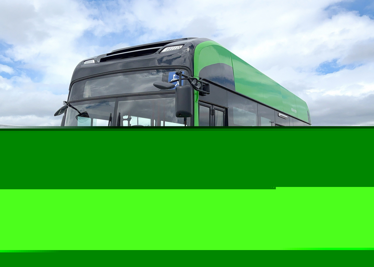 Hyundai Motor Company’s “Elec City Town” electric bus, designed for zero-emission transport, will soon service routes on Yakushima Island, Japan, as part of an expansion in the region’s commercial vehicle market. (Hyundai Motor Company)