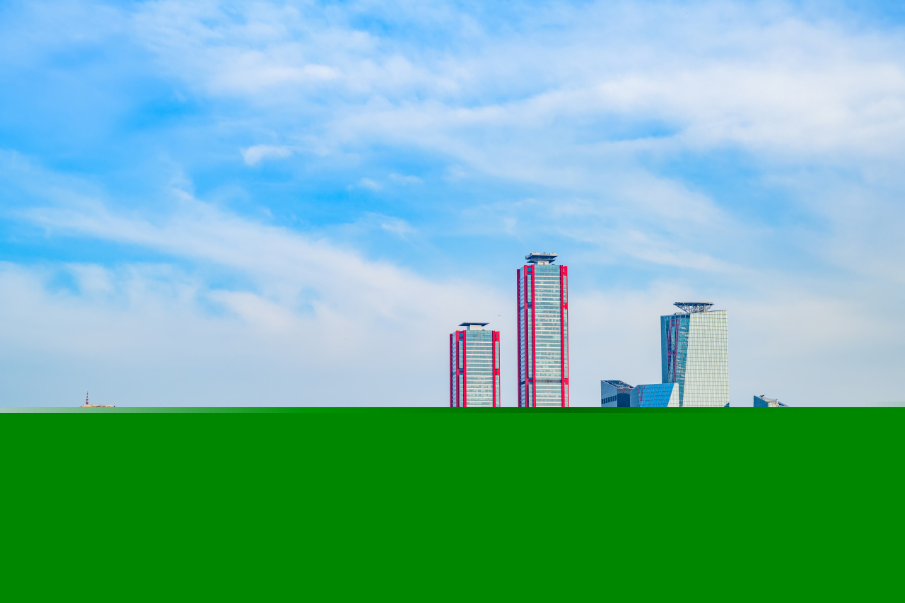 View of Seoul's financial district Yeouido in western Seoul. (Getty Images Bank)